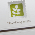 Stamp Set(s): Take Three: Spring (Urban Design by Alli Miles) by PTI
Ink: Dark Chocolate by PTI, Versamark
Accents: Lettuce Adirondack Embossing powder
Tools: Labels by Spellbinders, Scallop...