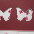 Happy mother's day cut out butterflies