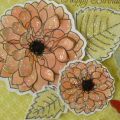 Birthday card using lots of glitter. Made for a color and sketch challenge.