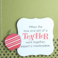 Teacher Card