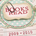 Cover detail, 2009-2010 Books Read Mini Album