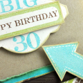 Big 30 Happy Birthday detail