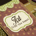 Art From the Heart Card - detail