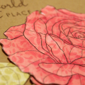 Better Place Rose Card - detail