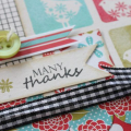 Many Thanks Card-Closeup