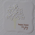 Happy, happy, joy, joy wedding card