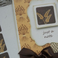 Wheat Card with Stamped Envelope