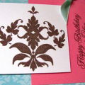 I made this card quite awhile ago and I'm just updating my gallery:)