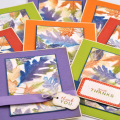 Leaf Prints Card Set
