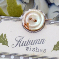 Autumn Wishes Place Marker