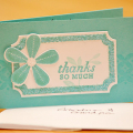 Mini Thank-you note