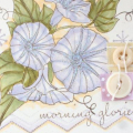 Morning Glories Card
