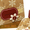 Snowflakes in the Cabin card & tags