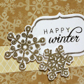 Sparkly Snowflakes card