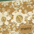 Merry Snowflakes card