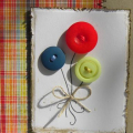 Buttons & Balloons Card