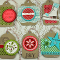 Set of 10 Christmas Tags