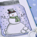 Snowman in a Jar detail