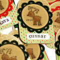 2010 Holiday Tags - detail