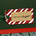 Merry & Bright Tag Card