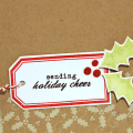 Holly Holiday Cheer Card