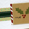 Whimsical Holly Jolly Card