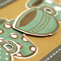 Tumbling Cups Card - detail