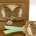 Distressed Butterfly Dream Card & Tag