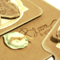 Distressed Butterfly Dream Card & Tag - detail
