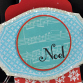 Noel gift tag