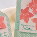 Joy Flower card and tag