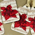 Poinsettia Tags
