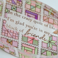 Quilters Sampler Paperweight