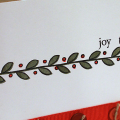 Joy to you Leaf Border Card