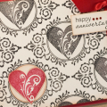 Heart Anniversary card