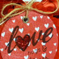 Love Tag Treat Tag & Box - detail