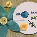 Hello Bird Card