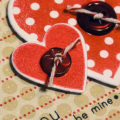 Love Note Card - detail