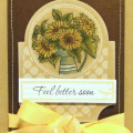 Feel Better Soon Bouquet Card