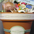A Spring Garden gift using images from Just Hatched and Everyday Blessings.  See the plant sticks behind the flower bulbs?