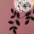 Dimensional Flower Birthday Card