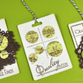 Button Card gift tags