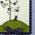 I created this card for the PTI buttons challenge.  The tiny buttons from my stash are supposed to look like plums.  ribbon, patterned paper, and card stock are all from SU.  The tree is from...