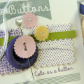 Cute as a Button card