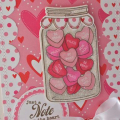 Conversation Heart Valentine Card