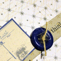 Vintage Mail Thinking of You Card - detail