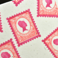 postage stamp detail