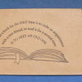Bookmark in a bag