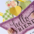Hello Friend card -side