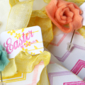 Easter Treat Pockets - close up tags
